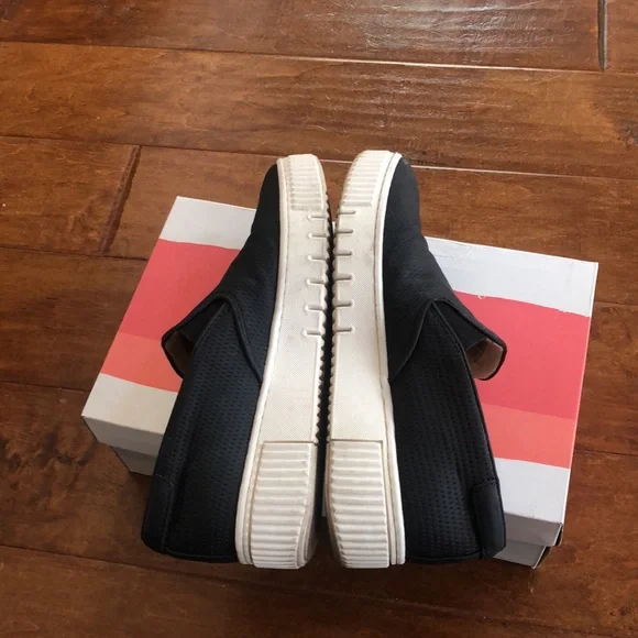 Naturalizer Soul TIA Black 7 1/2 7.5 Shoes Slip On Platform Sneakers - Picture 13 of 16